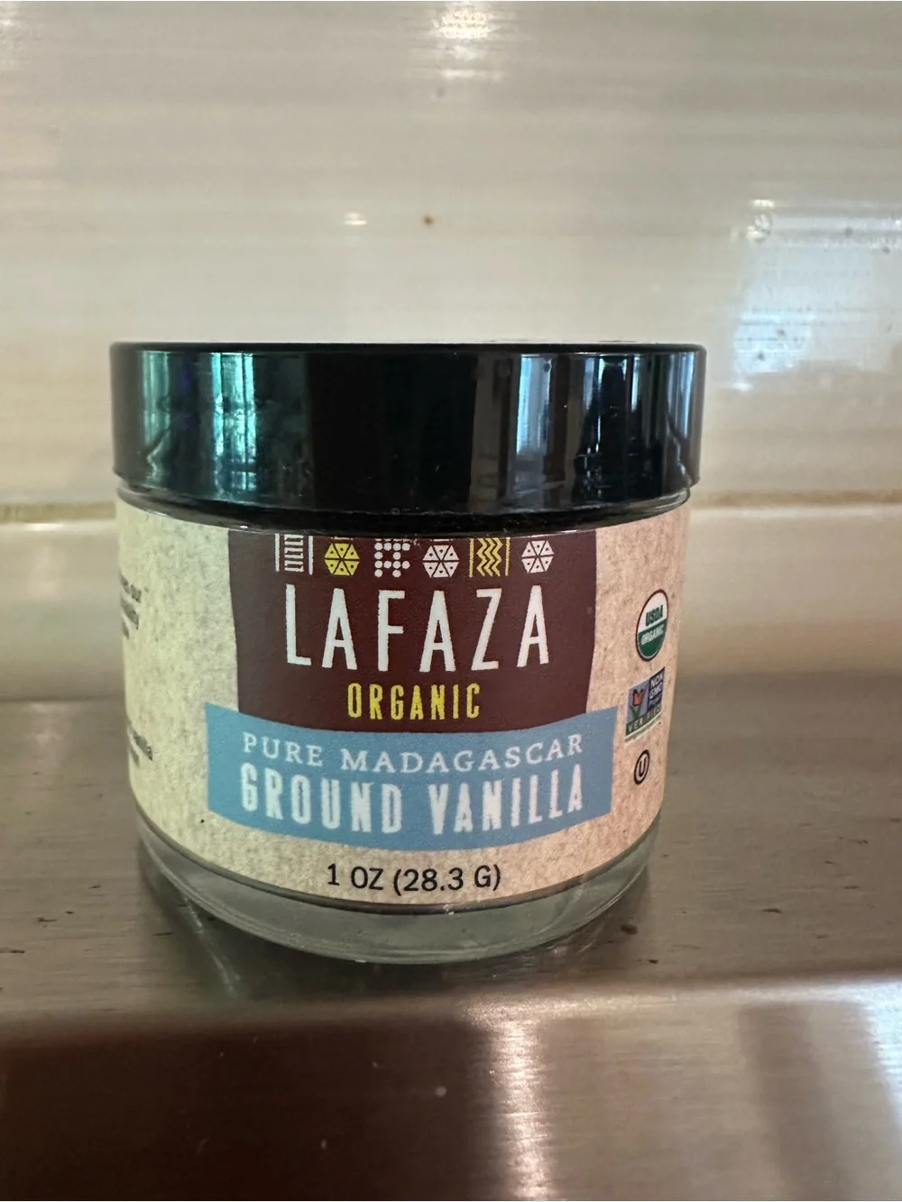 Organic Pure Madagascar Ground Vanilla - Black